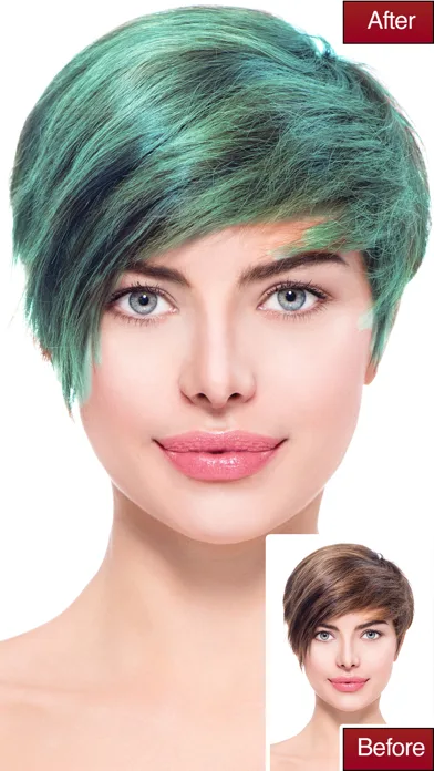 Hair Color Lab Change or Dye screenshot 4