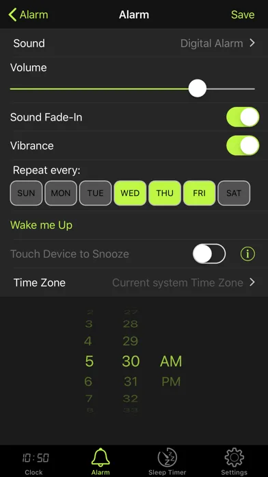 Alarm Clock: & Sleep Timer screenshot 2
