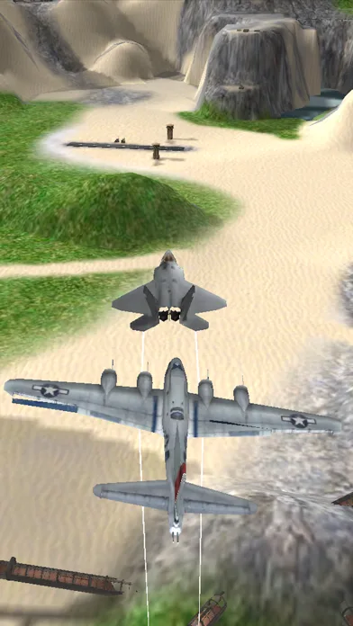 War Air-plane Flight Simulator Bomber screenshot 1
