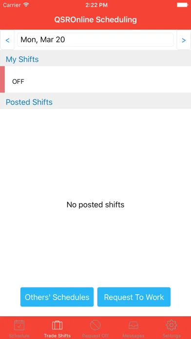 QSROnline Scheduling screenshot 3