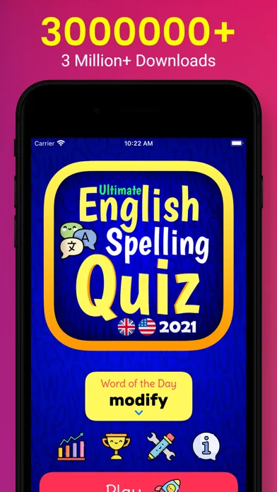 Ultimate English Spelling Quiz screenshot 1