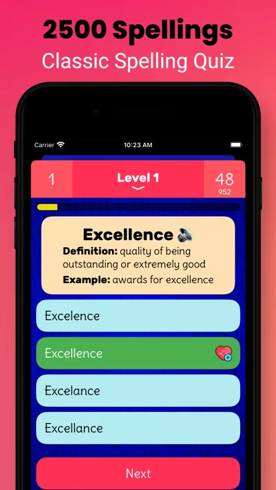 Ultimate English Spelling Quiz screenshot 3