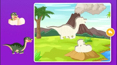 Kids Dinosaur Puzzle Games: Toddlers Free Puzzles screenshot 3