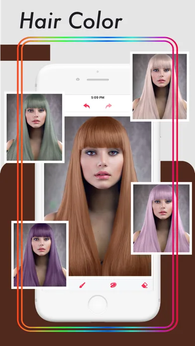 Hair Color Changer . screenshot 1
