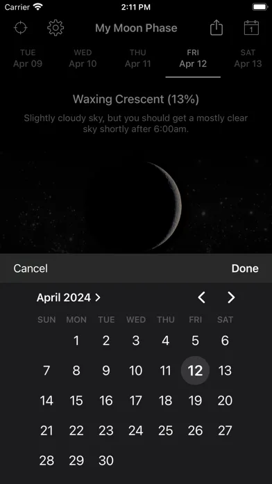 My Moon Phase Pro - Alerts screenshot 3