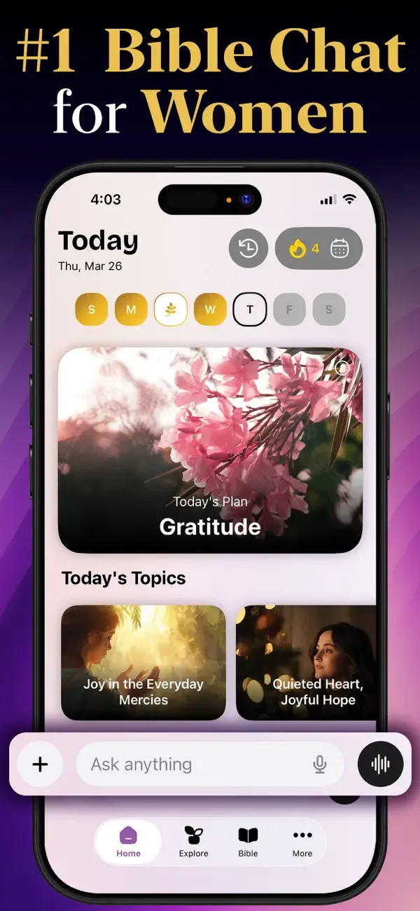 Bible Chat for Women screenshot 1