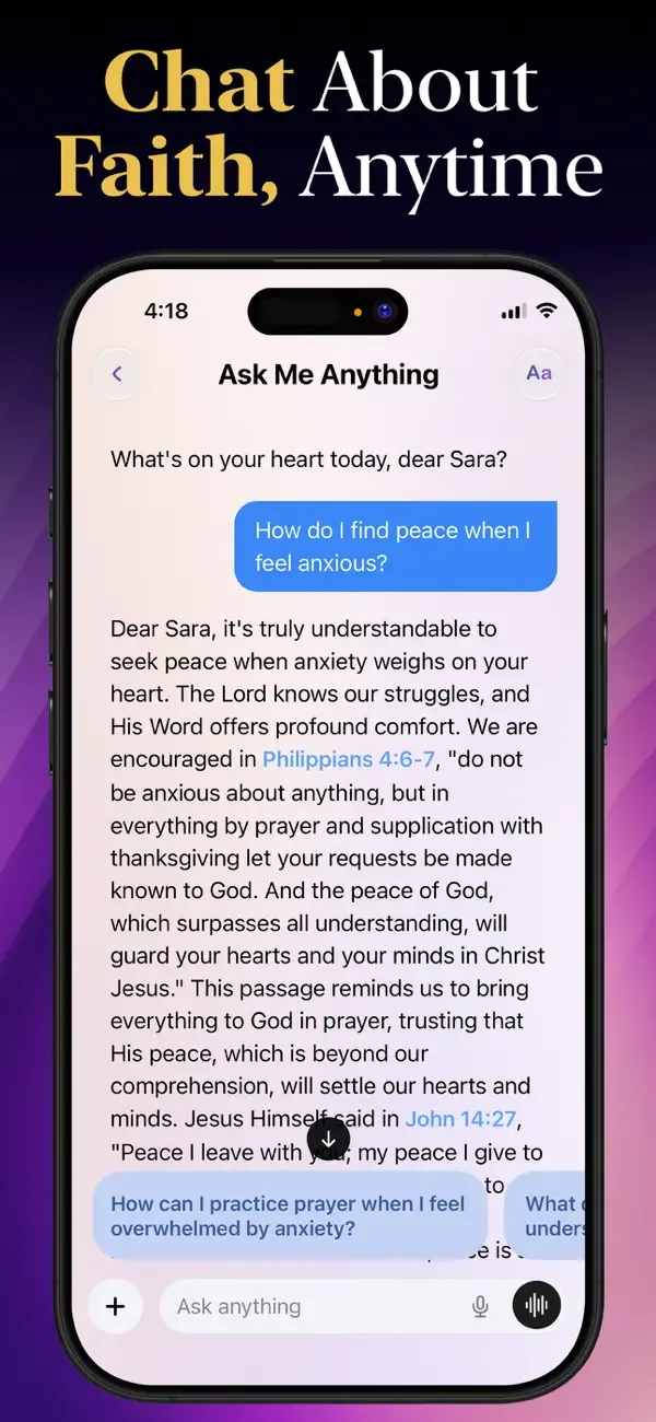 Bible Chat for Women screenshot 2
