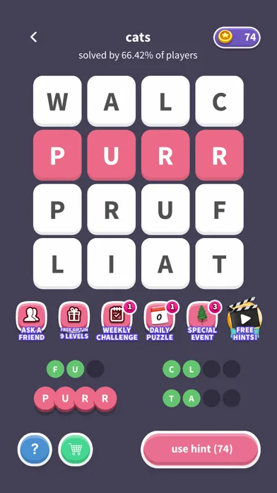 WordWhizzle Search screenshot 2