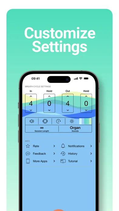 Breathing Exercises: Breathe+ screenshot 2