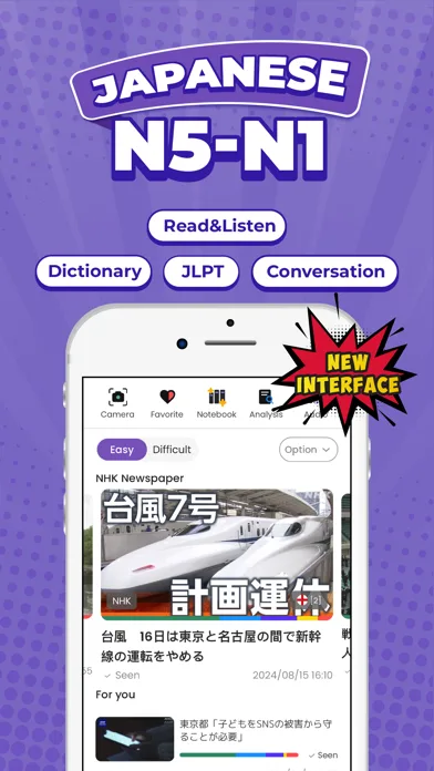 Todaii: Learn Japanese N5-N1 screenshot 1