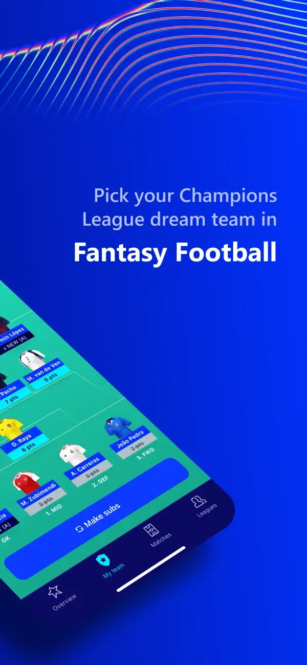 UEFA Gaming: Fantasy Football screenshot 2