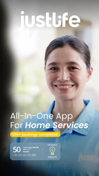 Justlife (Home Services) screenshot 1