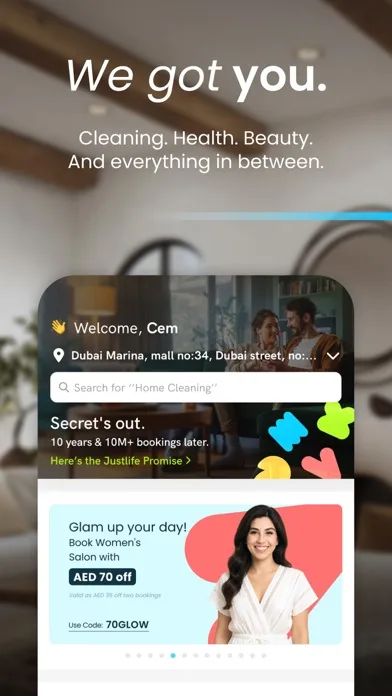 Justlife (Home Services) screenshot 2
