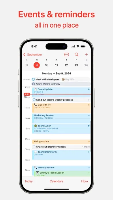Calendar screenshot 1