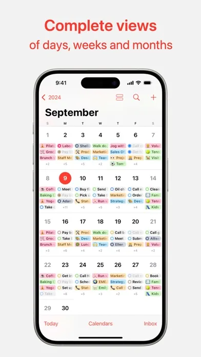 Calendar screenshot 3