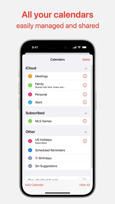 Calendar screenshot 4