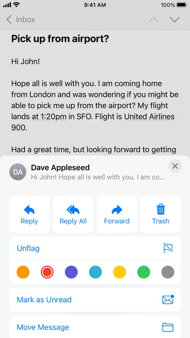 Mail screenshot 1