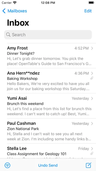 Mail screenshot 4