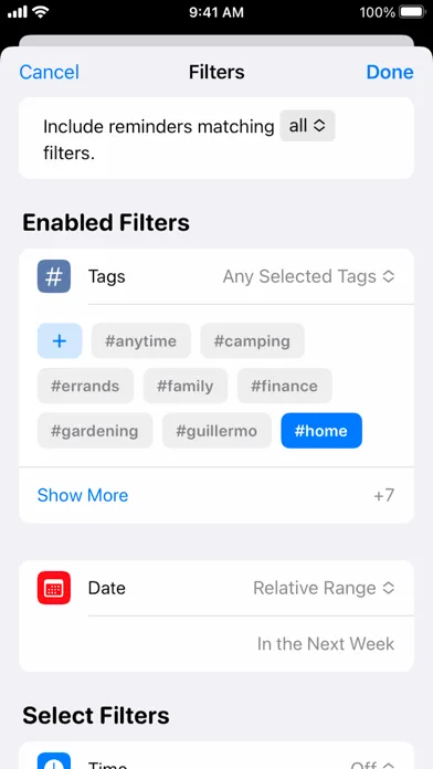 Reminders screenshot 4