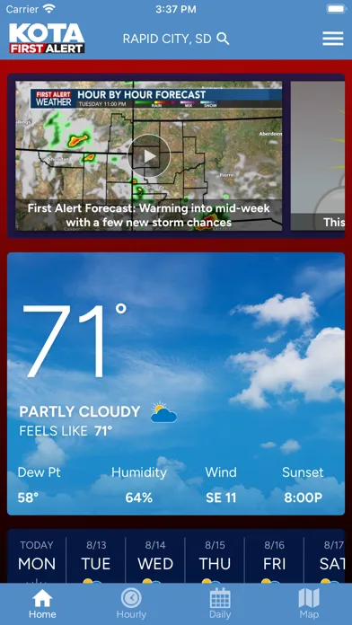 KOTA Mobile Weather screenshot 1