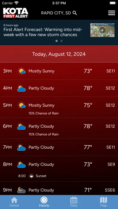 KOTA Mobile Weather screenshot 2