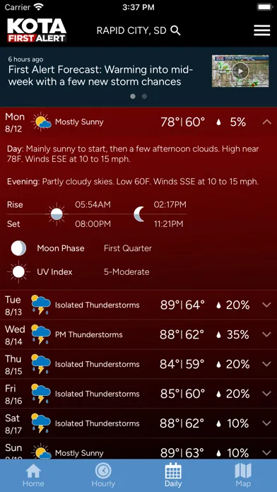 KOTA Mobile Weather screenshot 3