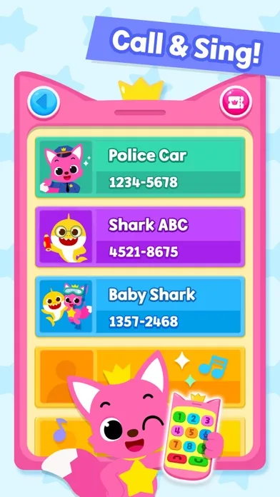 Pinkfong Baby Shark Phone screenshot 3