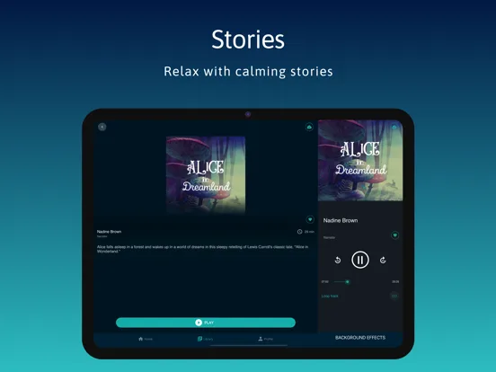 Slumber－Calm Stories for Sleep screenshot 1