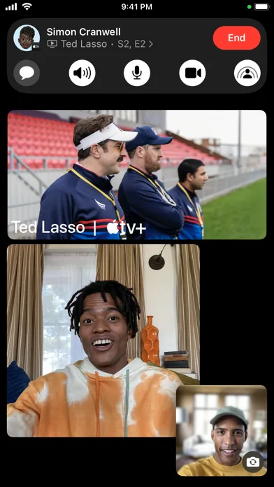 FaceTime screenshot 1
