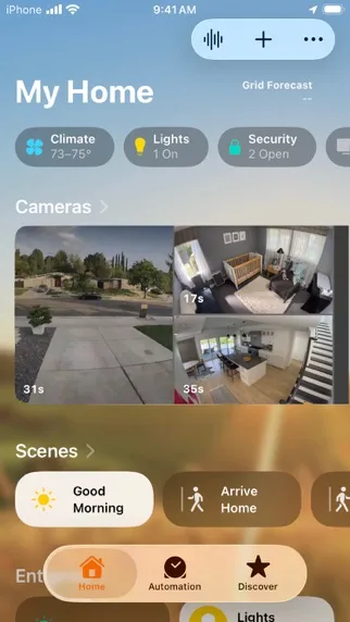 Home screenshot 1