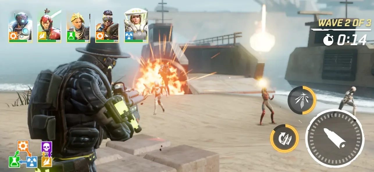 Hero Hunters - 3D Shooter wars screenshot 2