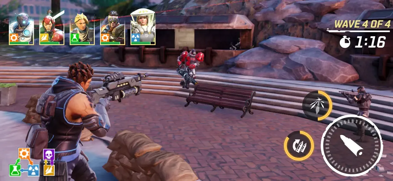 Hero Hunters - 3D Shooter wars screenshot 3