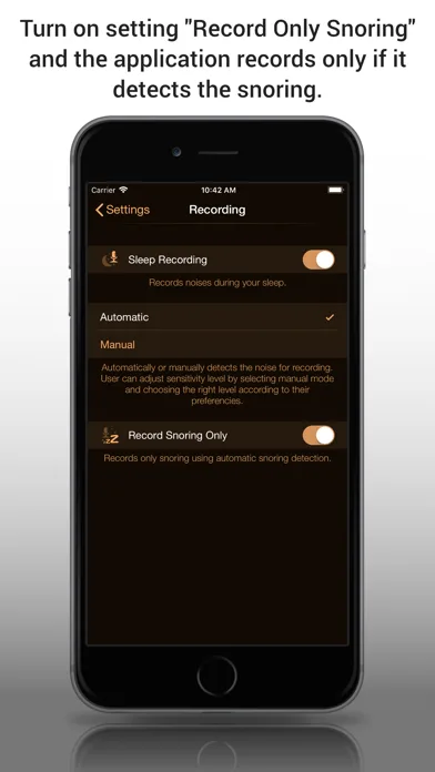 Snore Control - Stop Snoring screenshot 4