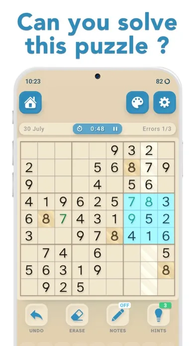 Sudoku Daily - Sudoku Puzzle screenshot 4