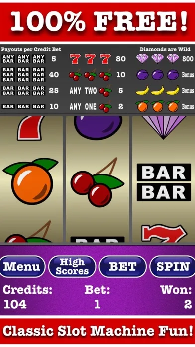 777 Totally Fun Slots screenshot 1