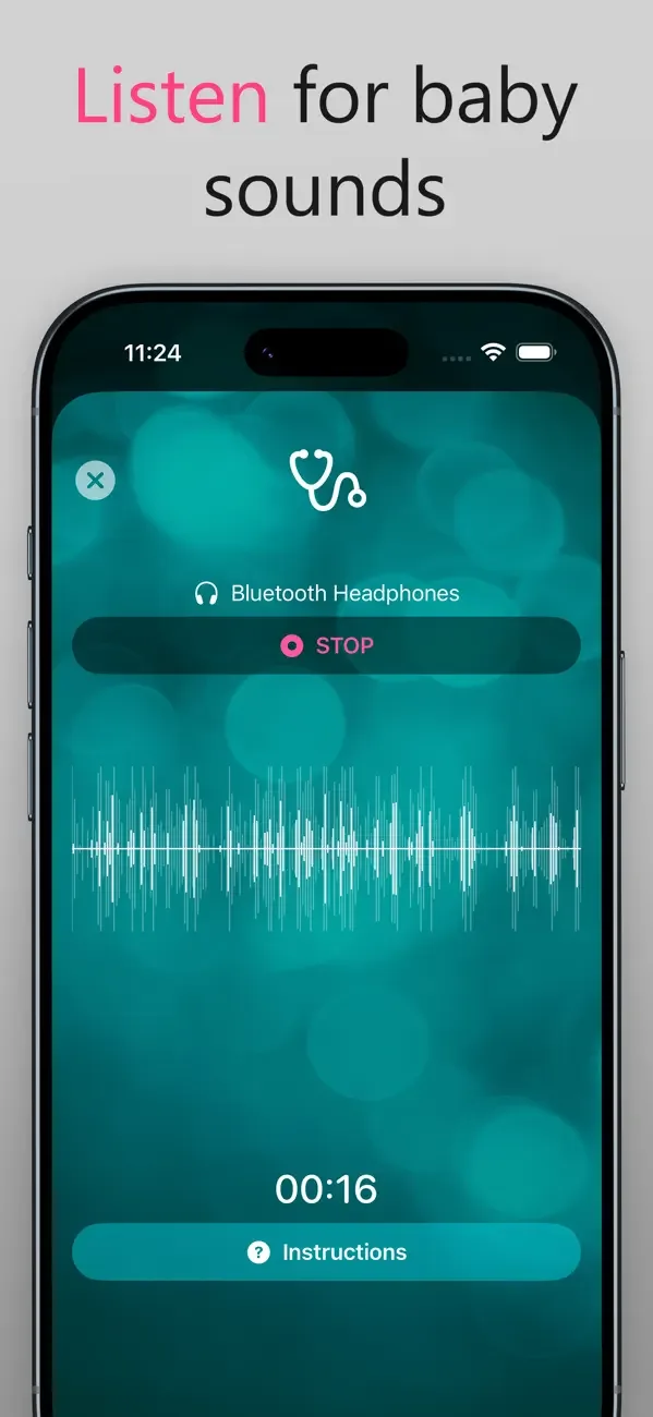 Hear My Baby Heartbeat App 2.0 screenshot 2