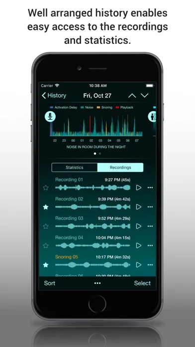 Sleep Recorder Plus screenshot 2