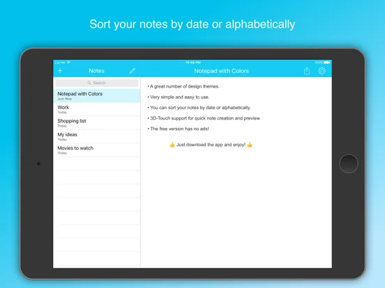 Color Notepad screenshot 2