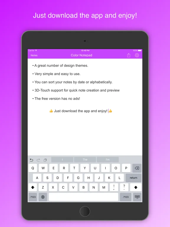 Color Notepad screenshot 3