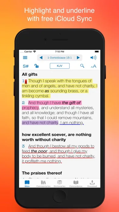 Bible KJV Strong's Concordance screenshot 2