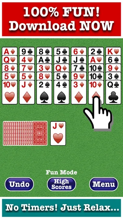 Golf Solitaire • screenshot 1