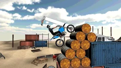 Dirt Motor-Bike Game: Stunt Challenge screenshot 1