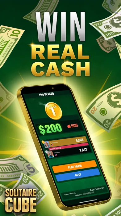 Solitaire Cube: Real Cash Game screenshot 1