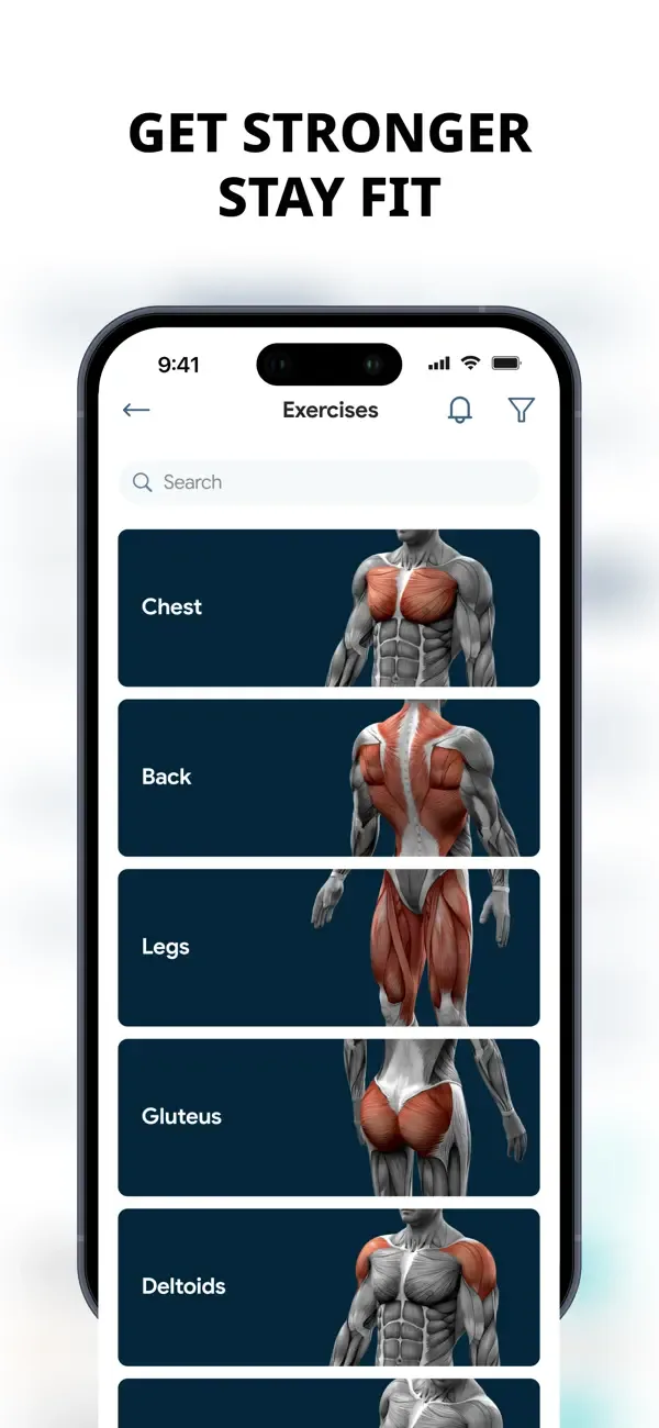 Fitness App: Gym Workout Plan screenshot 1
