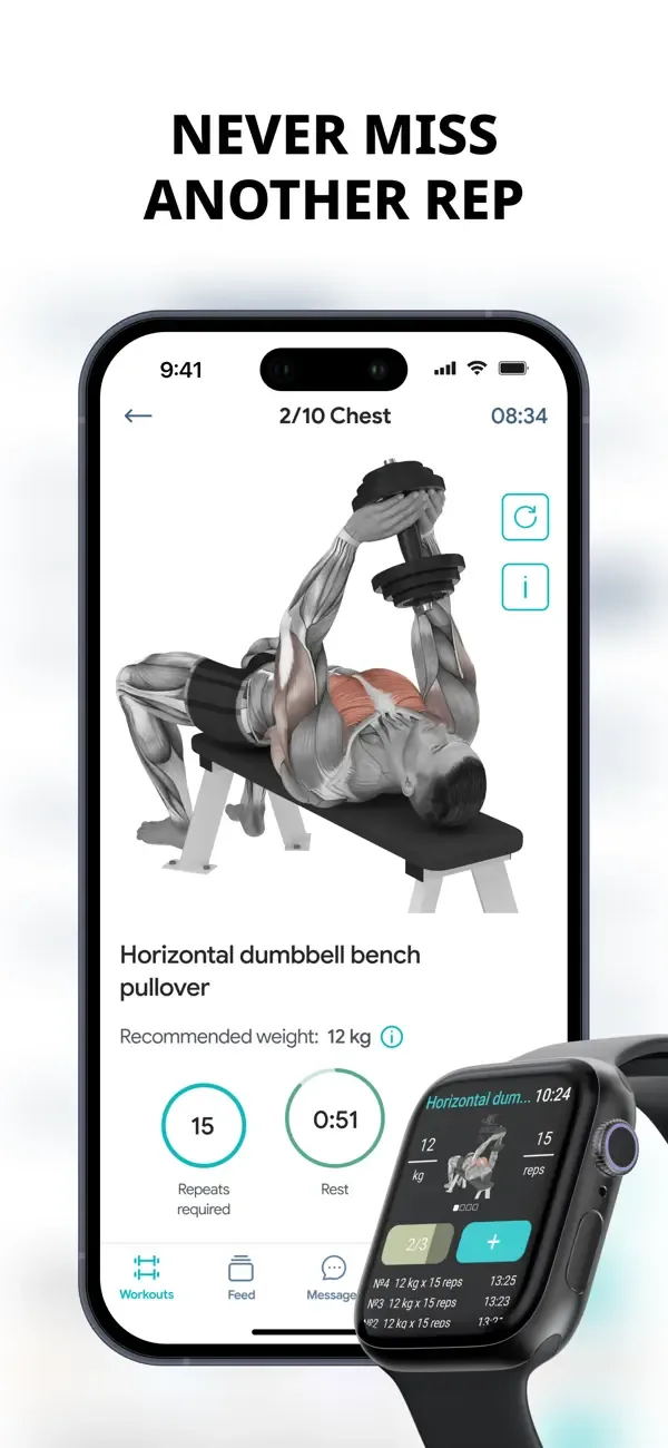 Fitness App: Gym Workout Plan screenshot 4