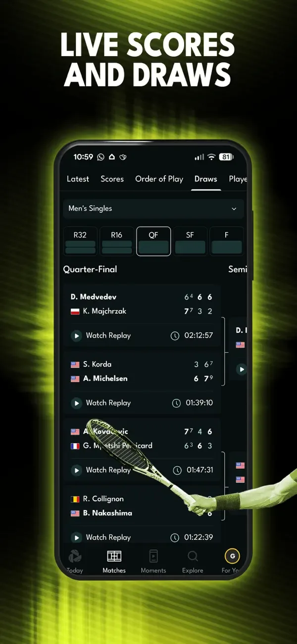 Tennis TV - Live Streaming screenshot 4