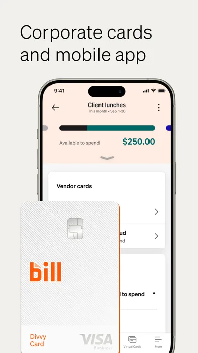 BILL Spend & Expense (Divvy) screenshot 2