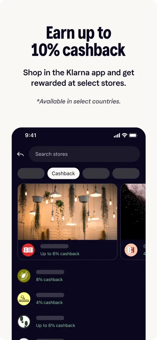 Klarna: Smarter everyday money screenshot 5