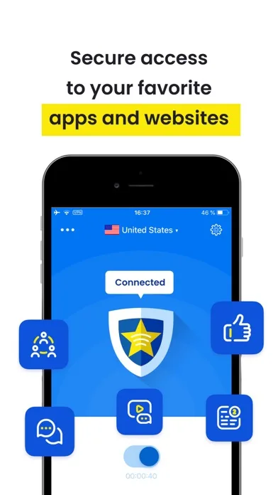 Star VPN - Super Fast Proxy screenshot 1