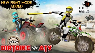 Dirt Bike vs Atv Racing Games screenshot 1